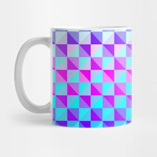 Ombre Abstract Geometric Pattern Mug